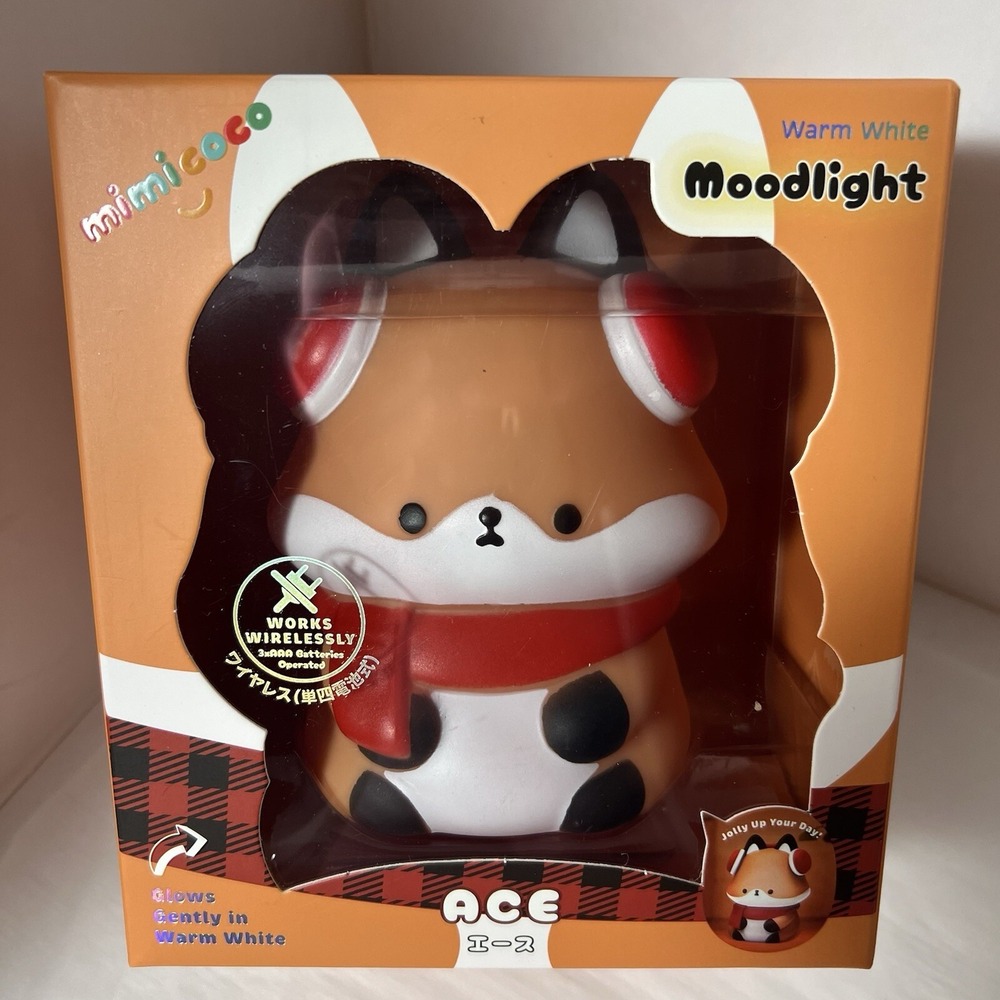 Mimicoco Moodlight - Fox/Ace Warm White‎ New Sealed